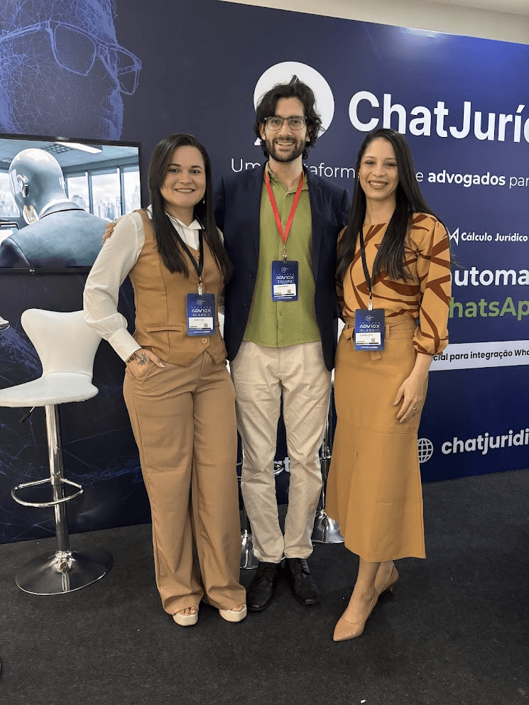 Clientes do Chat Jurídico no evento
