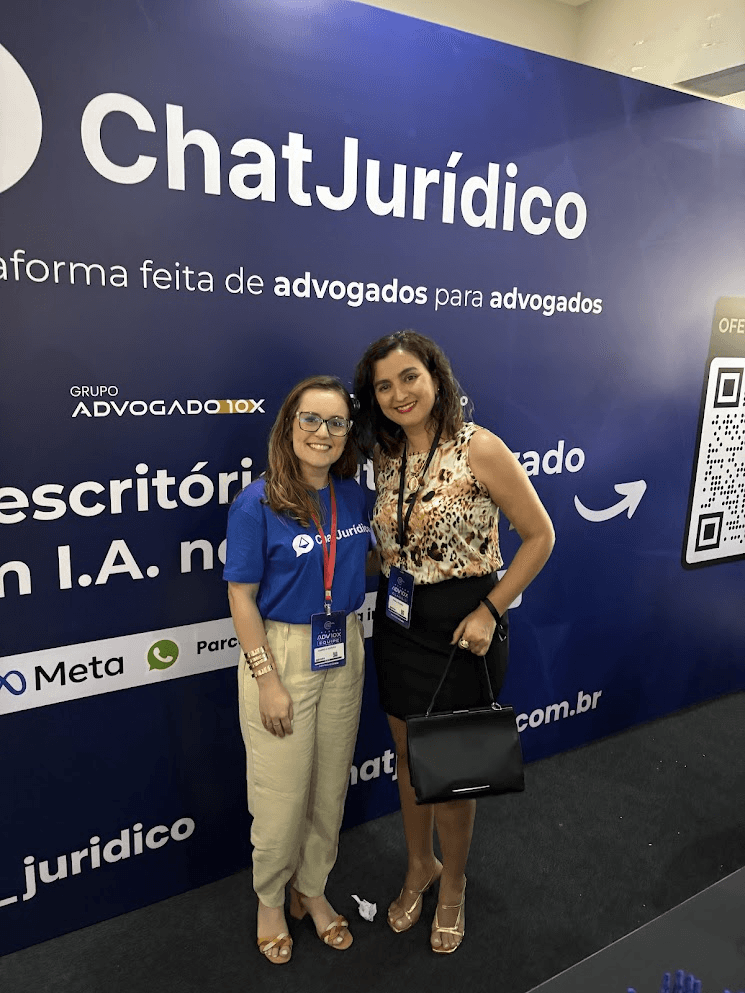 Clientes do Chat Jurídico no evento