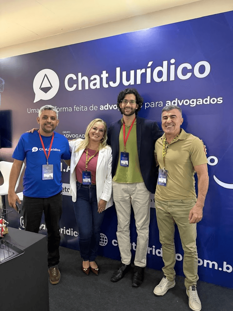 Clientes do Chat Jurídico no evento