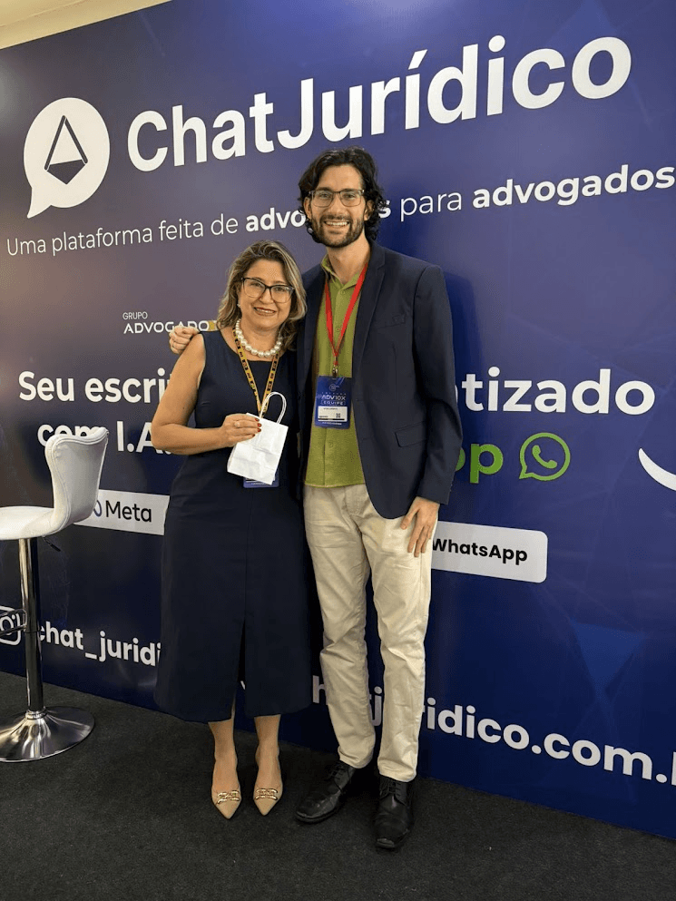 Clientes do Chat Jurídico no evento